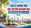 (TTXVN) Tuần lễ hưởng ứng học tập suốt đời năm 2026 hướng tới Ngày Khuyến học Việt Nam (2/10)